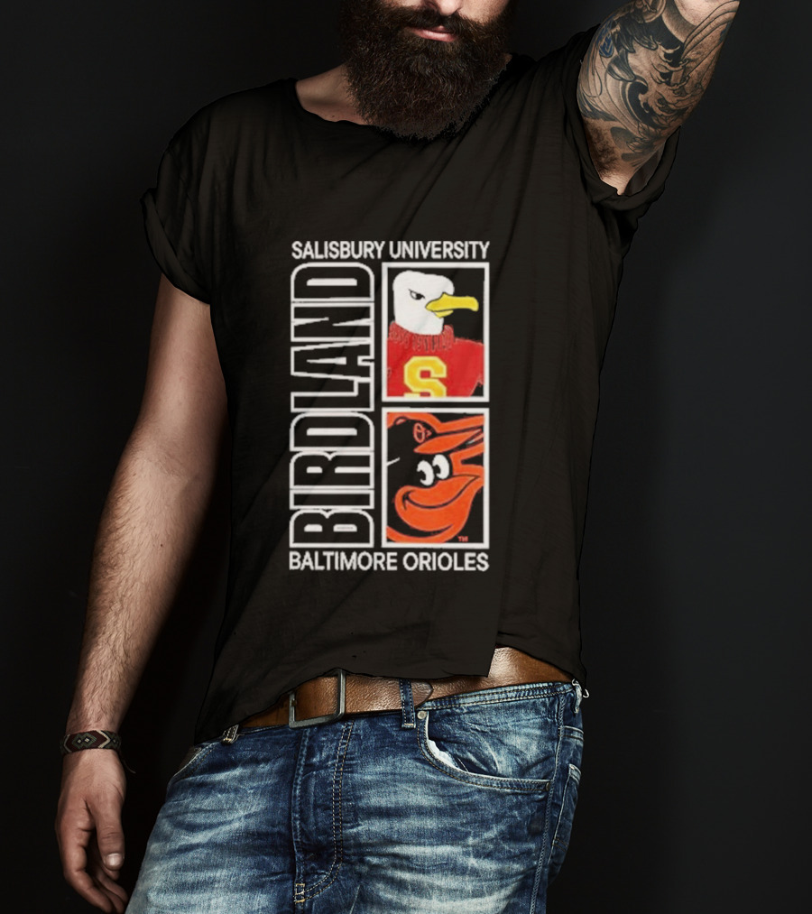 Salisbury University Birdland Night Baltimore Orioles 2026 T-Shirt