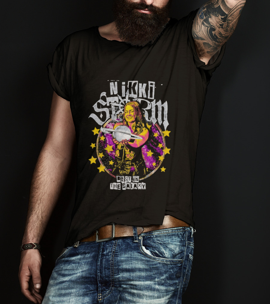 Nikki Storm Starry Best In The Galaxy T-Shirt
