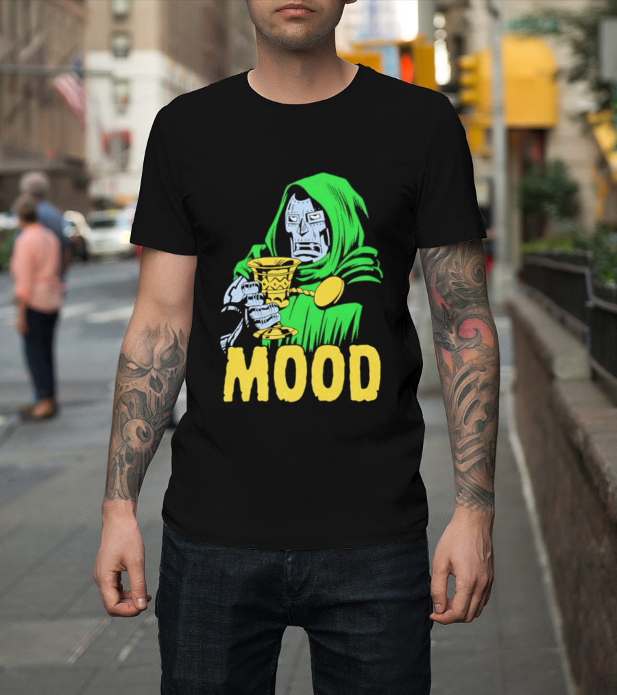 Doctor Doom Mood Marvel Villain Comic Book T-Shirt