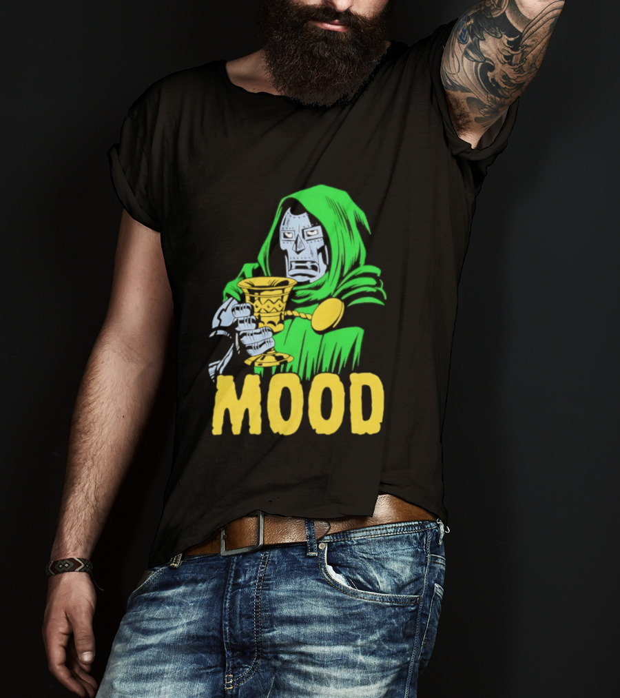 Doctor Doom Mood Marvel Villain Comic Book T-Shirt