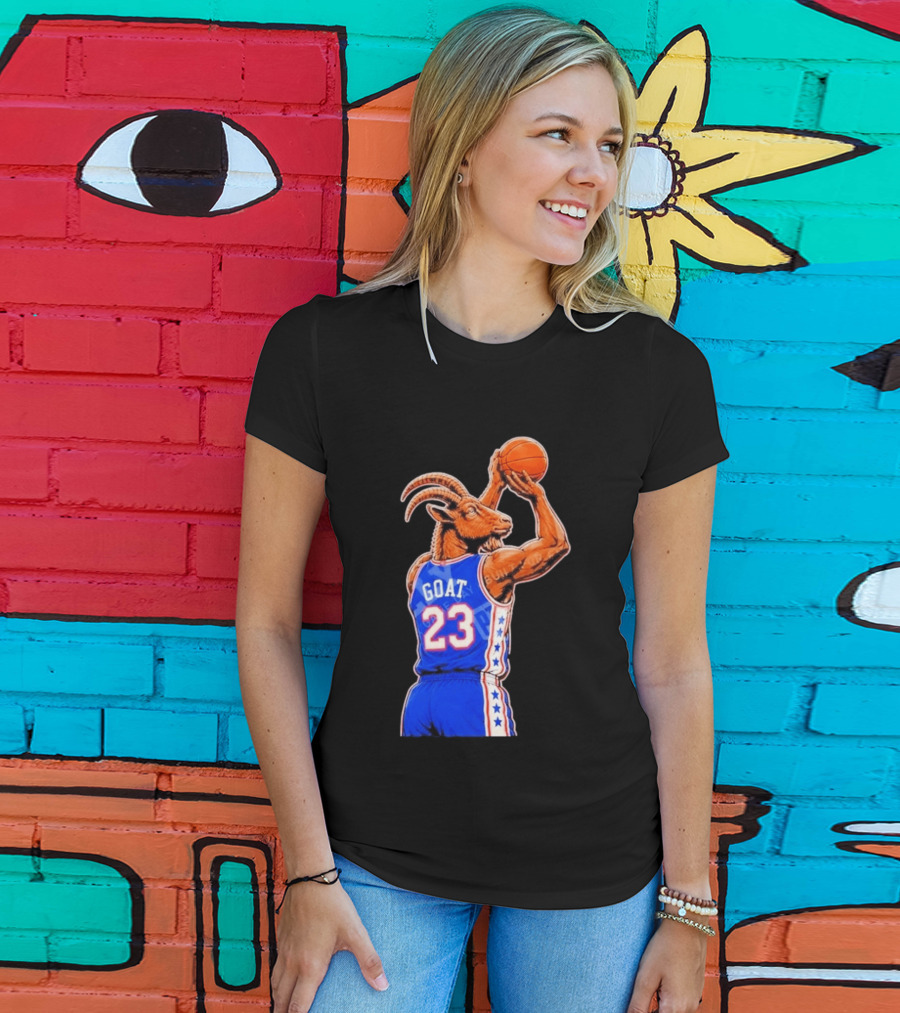 GOAT 23 Basketball Player Jersey Sports Inspired By Iconic NBA Stars T-Shirt