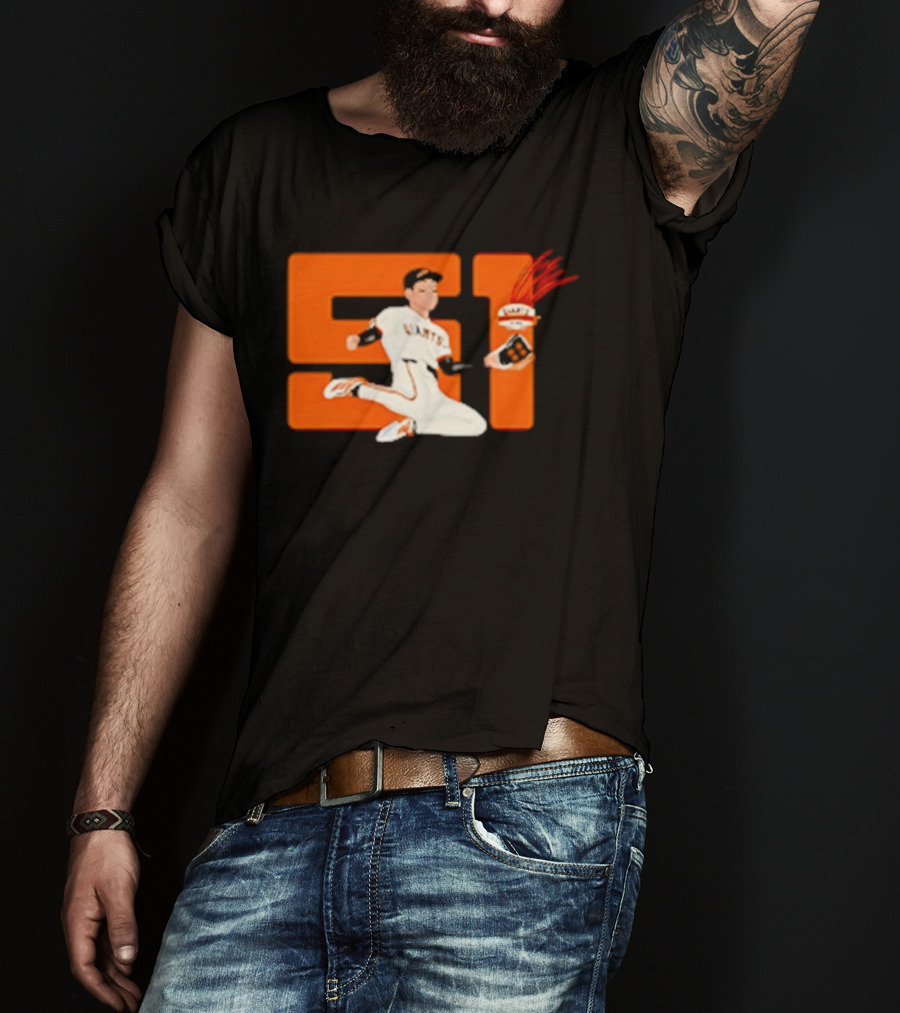 San Francisco Giants Jung Hoo Lee No 51 Baseball Player Comic T-Shirt