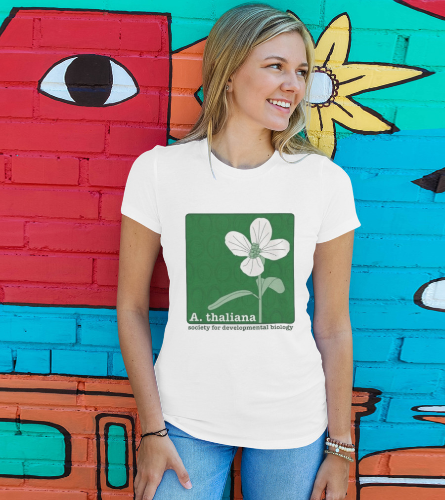 A Thaliana Society For Developmental Biology Flower T-Shirt