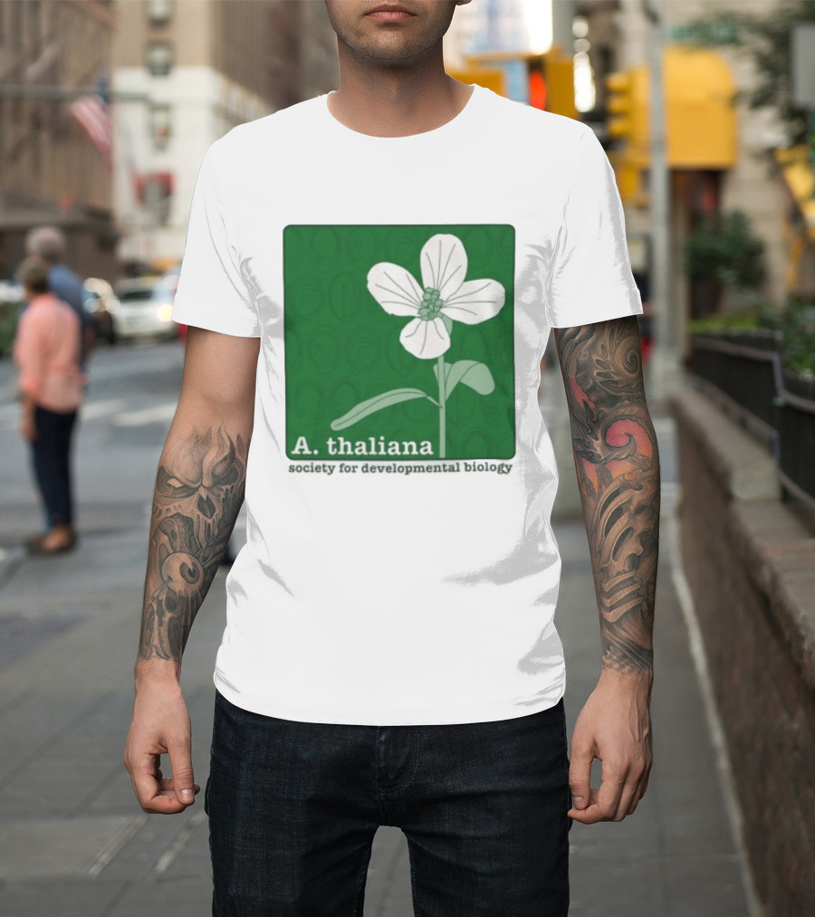 A Thaliana Society For Developmental Biology Flower T-Shirt