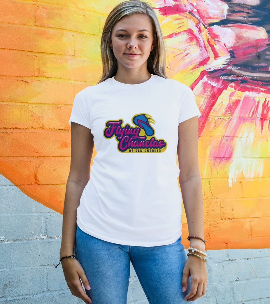 Flying Chanclas De San Antonio Baseball Team Fan T-Shirt