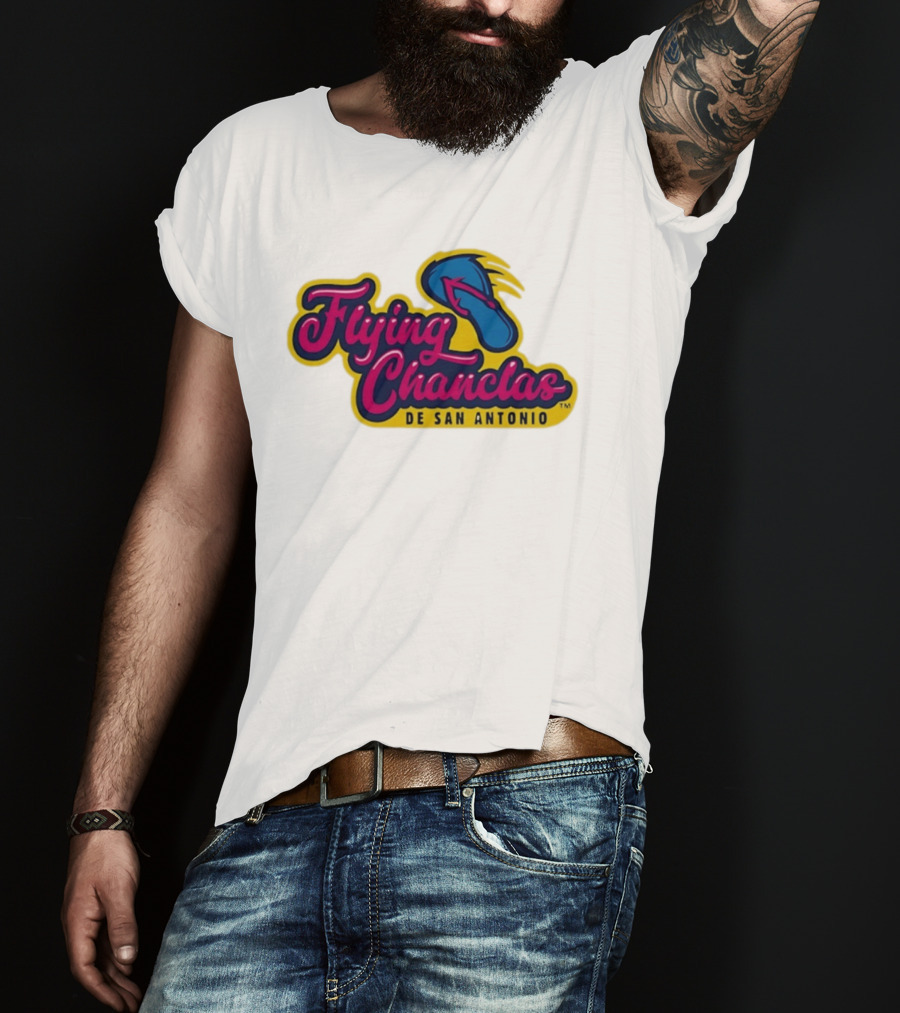 Flying Chanclas De San Antonio Baseball Team Fan T-Shirt