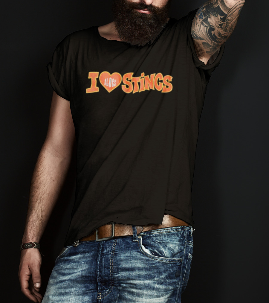 Awful Lot Of Cough Syrup I Heart Stincs Crop Tops T-Shirt