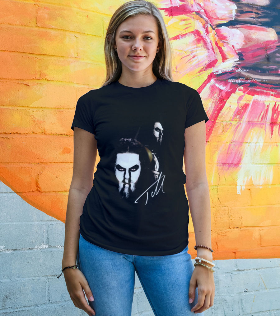 Tcll Mask And Feather T-Shirt