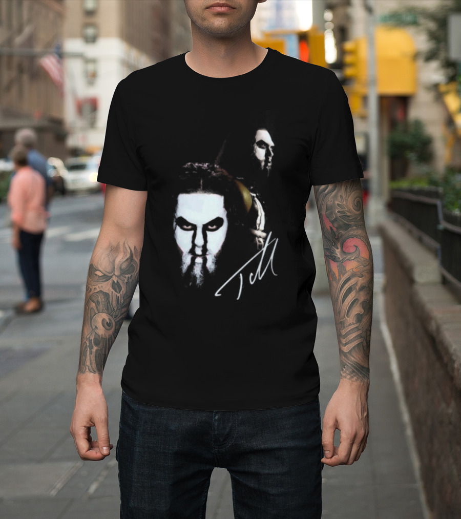 Tcll Mask And Feather T-Shirt