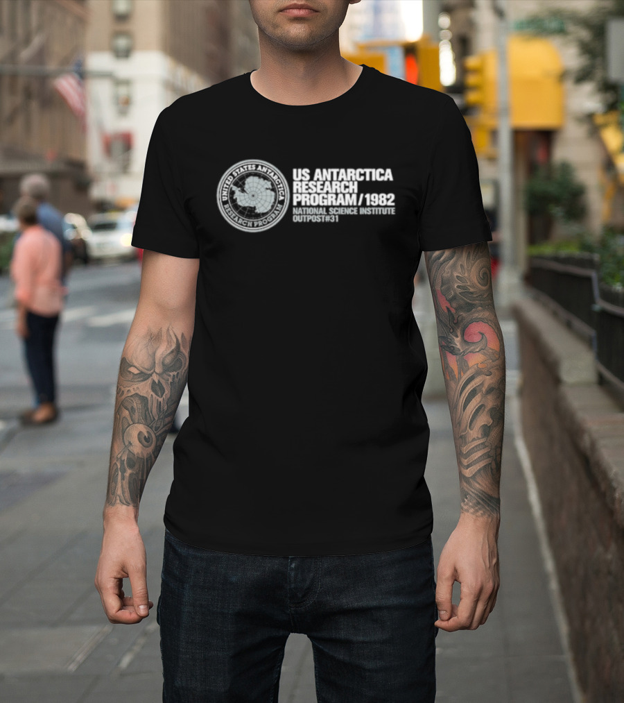 US Antarctica Research Program 1982 National Science Institute Outpost 31 T-Shirt