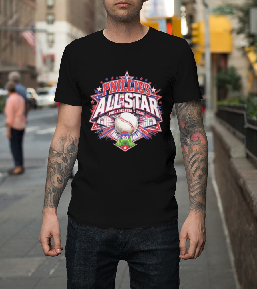 Phillies All Star Philadelphia 2026 MLB Baseball Phanatic T-Shirt