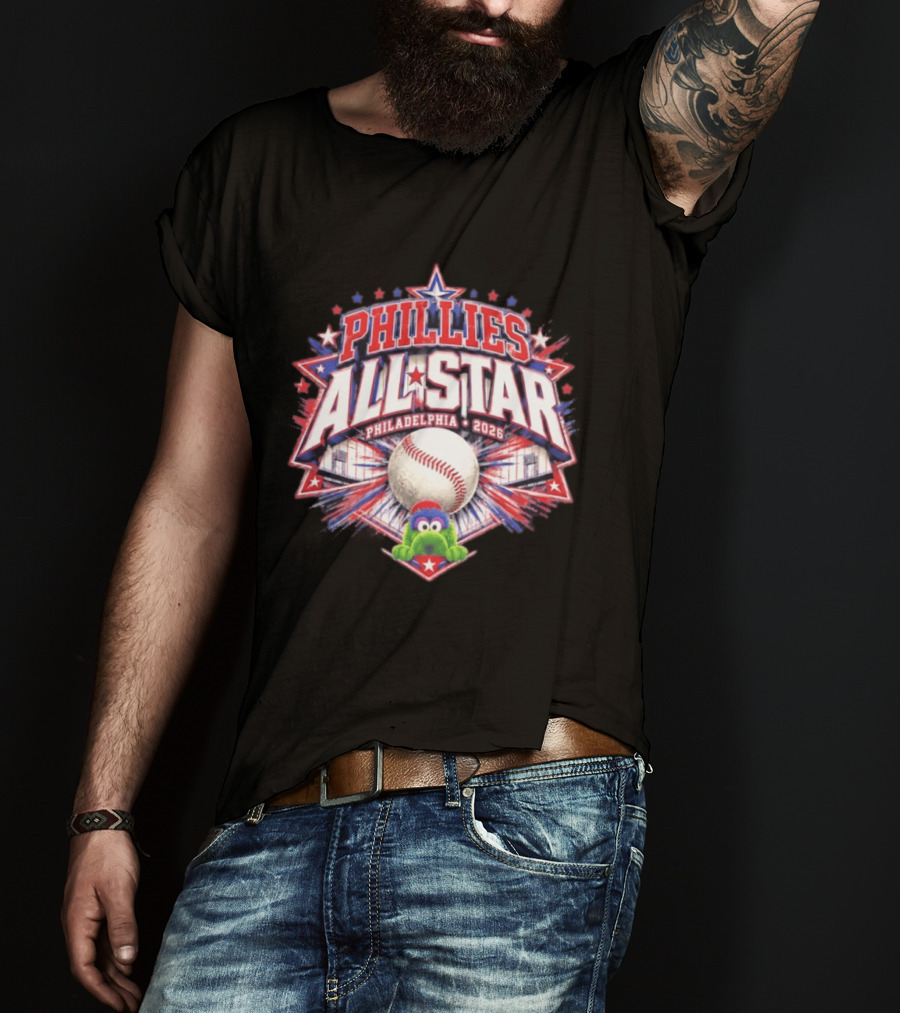 Phillies All Star Philadelphia 2026 MLB Baseball Phanatic T-Shirt