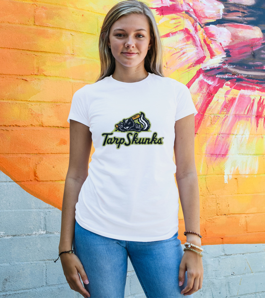 Tarp Skunks Minor League Baseball Team T-Shirt