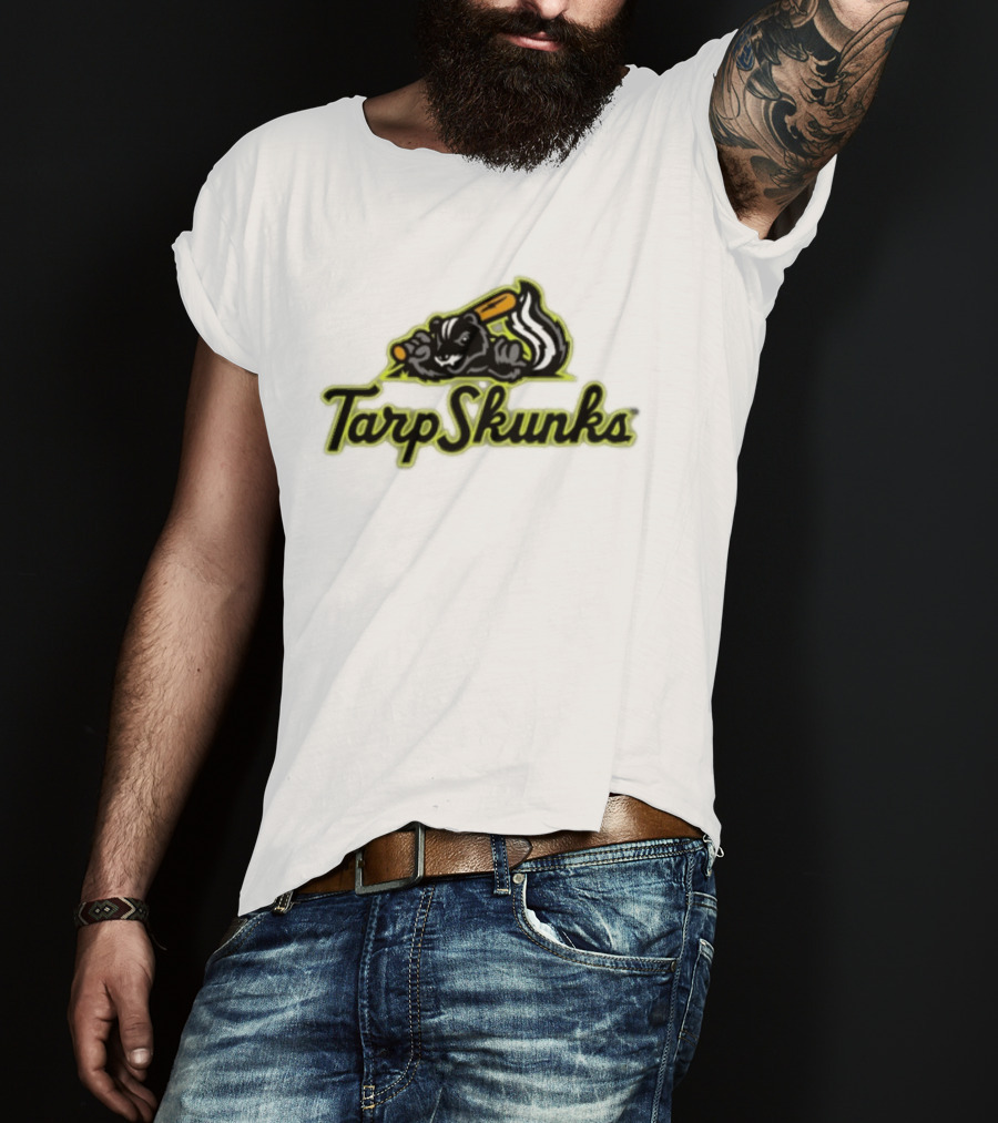 Tarp Skunks Minor League Baseball Team T-Shirt