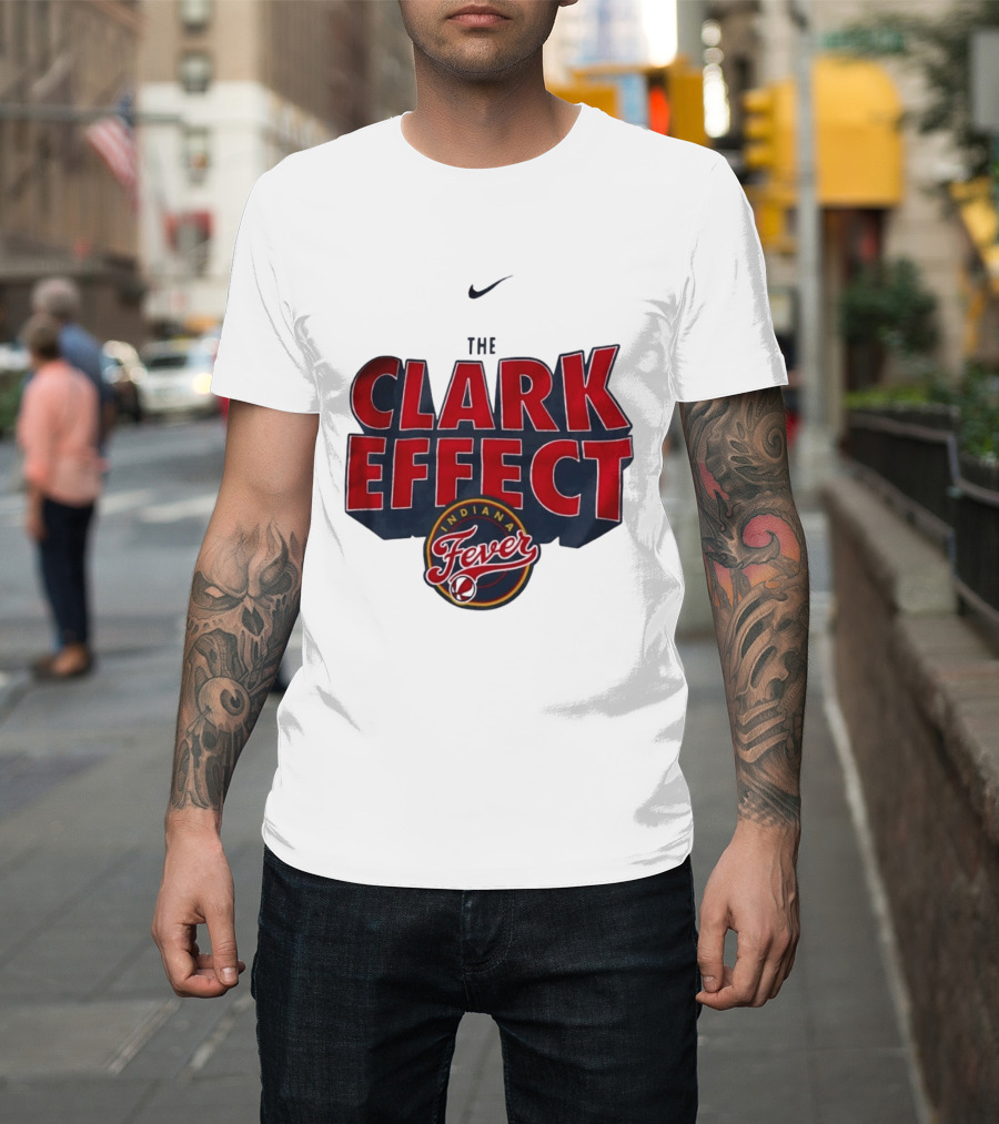 The Clark Effect Indiana Fever Nike Basketball T-Shirt
