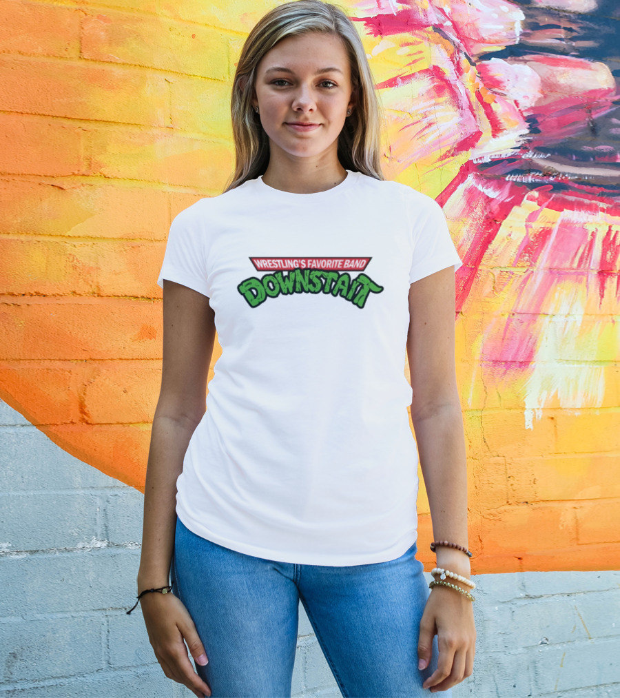 Wrestling's Favorite Band Downstait Wrestling Music T-Shirt