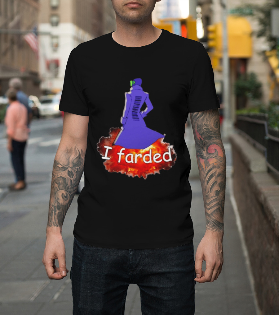 I Farded Meme Comedy Explosion Humor T-Shirt