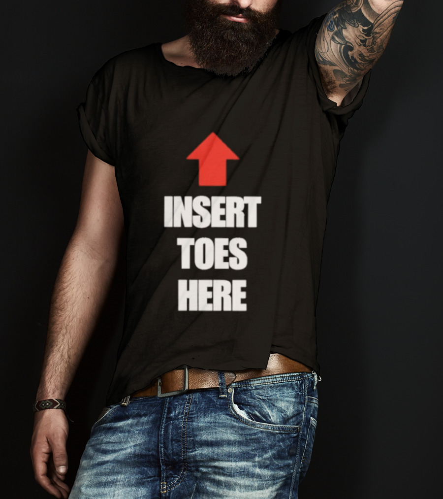 Insert Toes Here Red Arrow Top T-Shirt