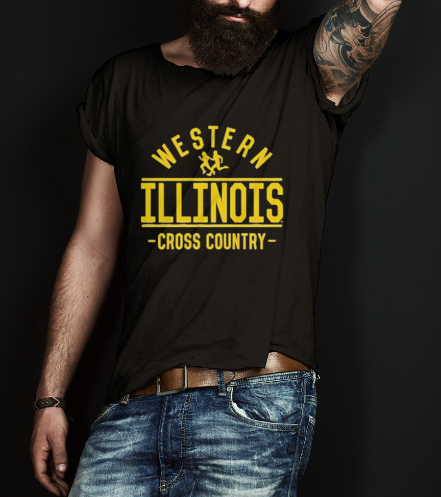 Western Illinois Cross Country Running Team Sports T-Shirt