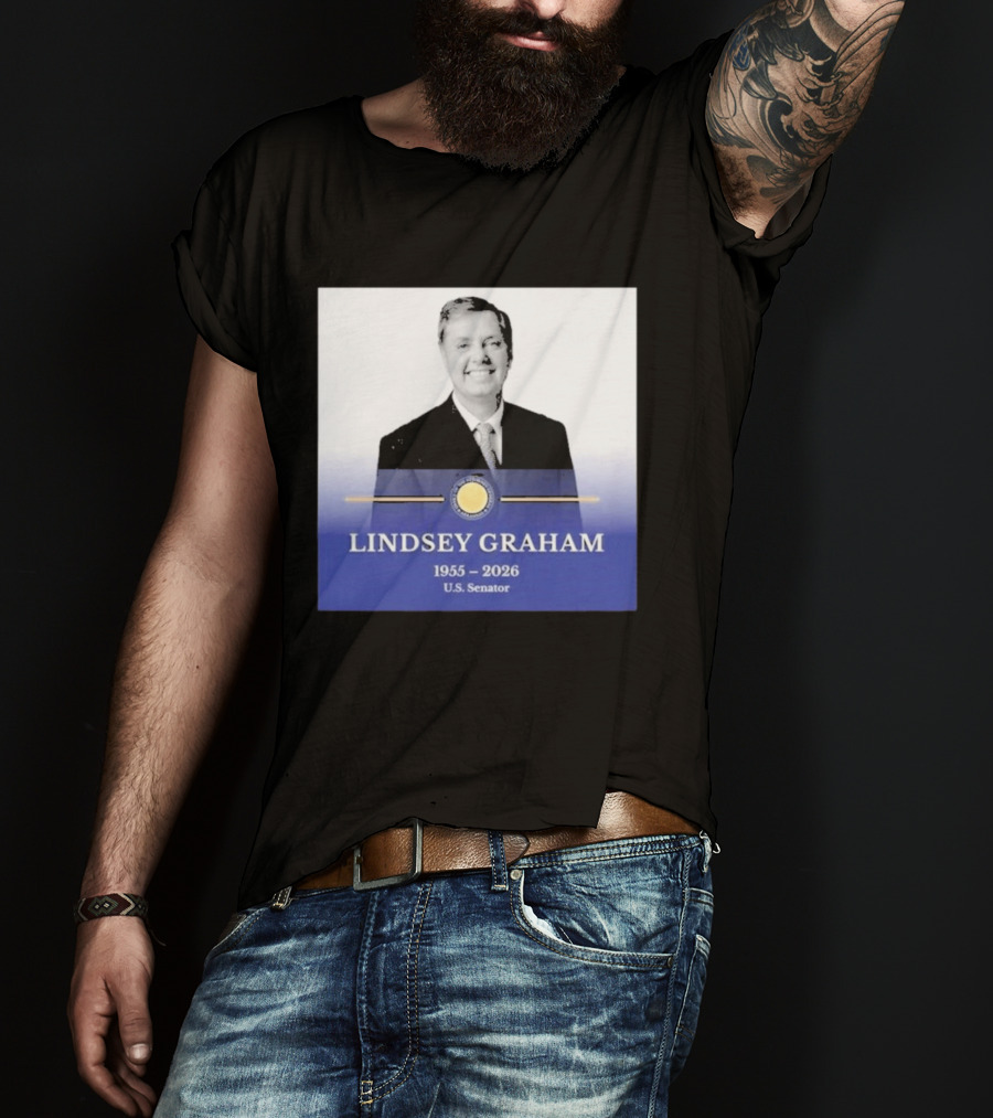 Lindsey Graham 1955 2026 U.S. Senator T-Shirt