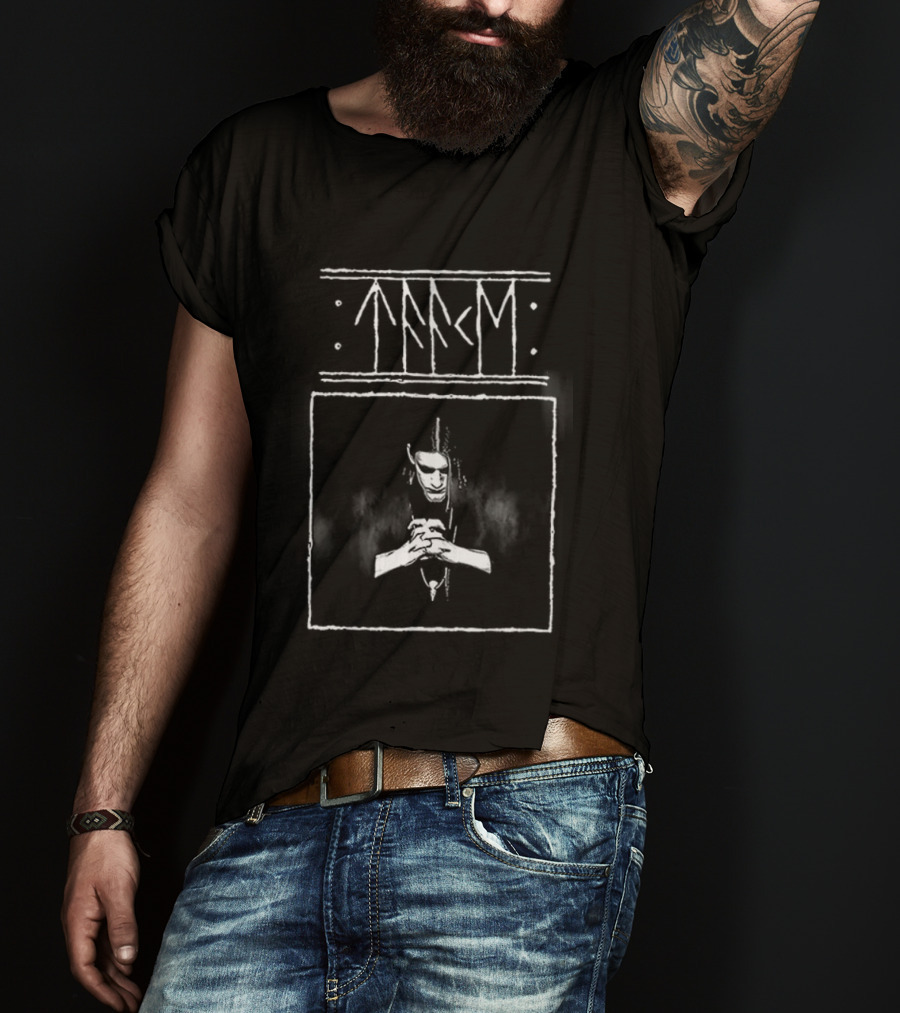Taake Bjorgvin Anti Human True Norwegian Black Metal Two Sided T-Shirt