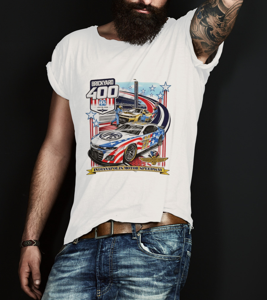 Brickyard 400 July 26 2026 PPG Indianapolis Motor Speedway Racing Event T-Shirt