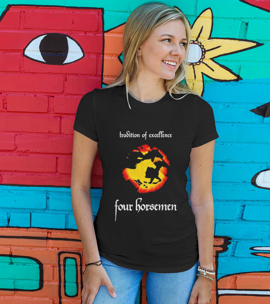 Tradition Of Excellence Four Horsemen Fiery Horse T-Shirt