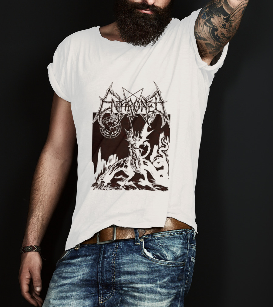 Enthroned Ashspawn Dried Blood Sand Low God's Scourge Of Defent Two Sided T-Shirt