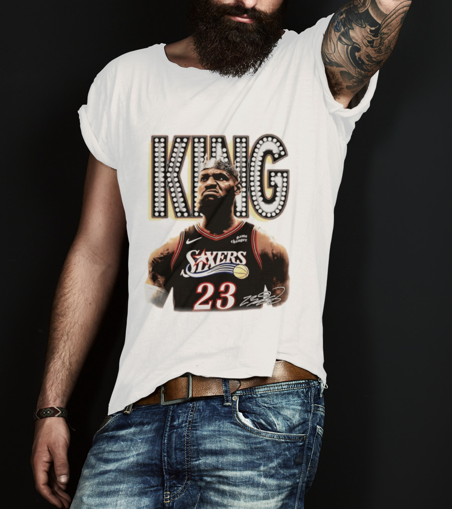 Philadelphia 76ers King James 23 Game Changer T-Shirt