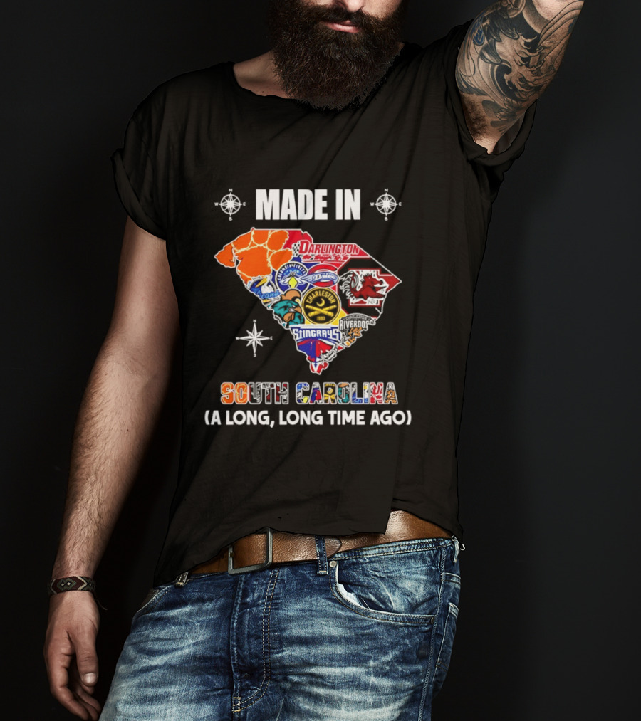 Made In South Carolina Darlington Gamecocks Stingrays A Long Long Time Ago T-Shirt