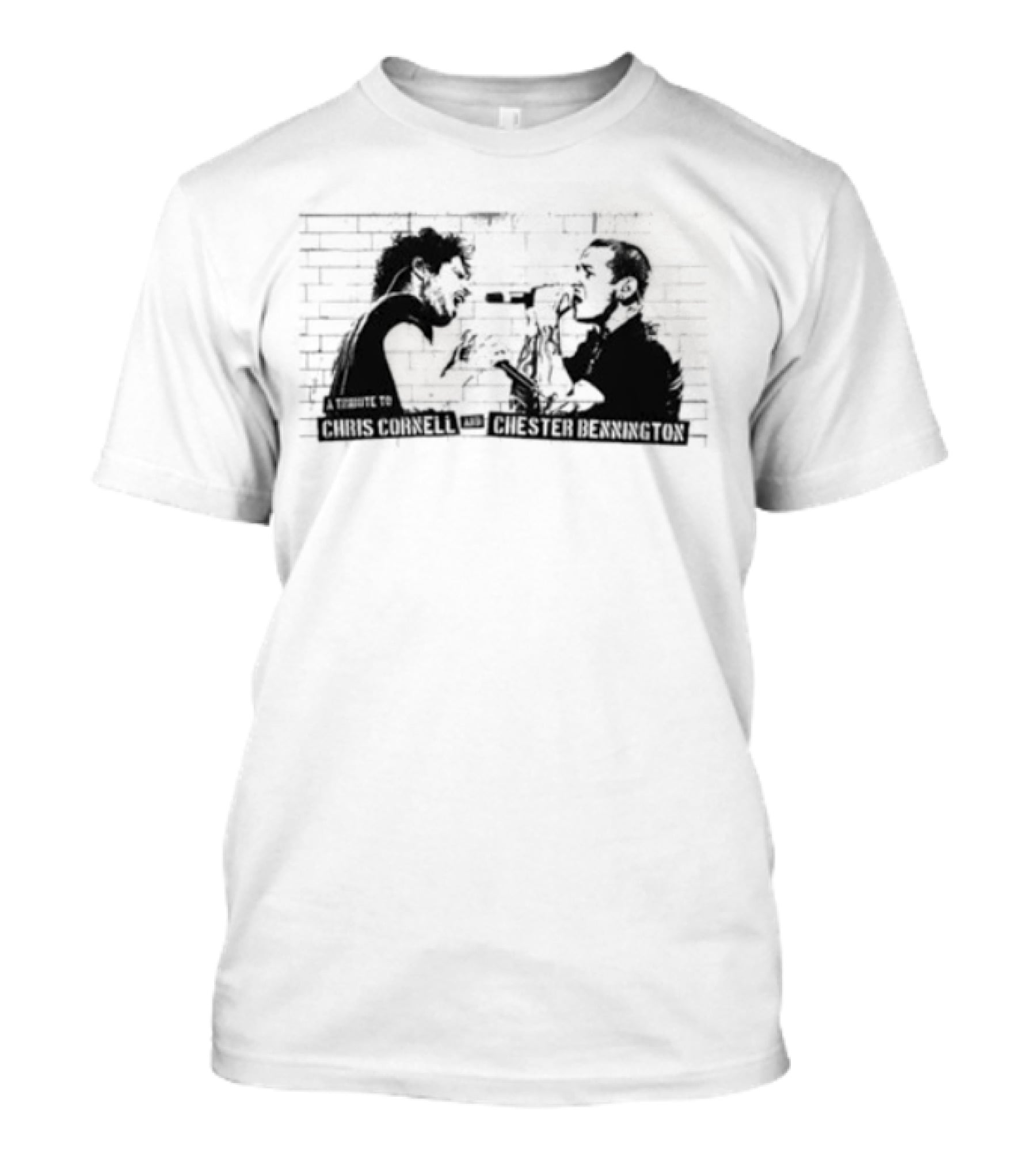 Chris Cornell Chester Bennington Tribute Darkness T-Shirt