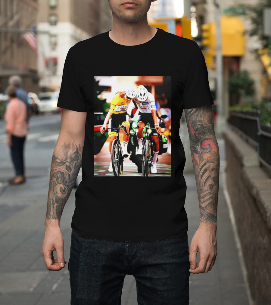Tadej Pogacar Isaac Del Toro 2026 Tour De France Cyclist Duo T-Shirt