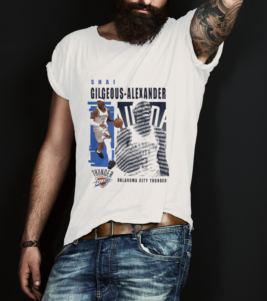 Shai Gilgeous Alexander Oklahoma City Thunder NBA Basketball Highlights 2026 T-Shirt