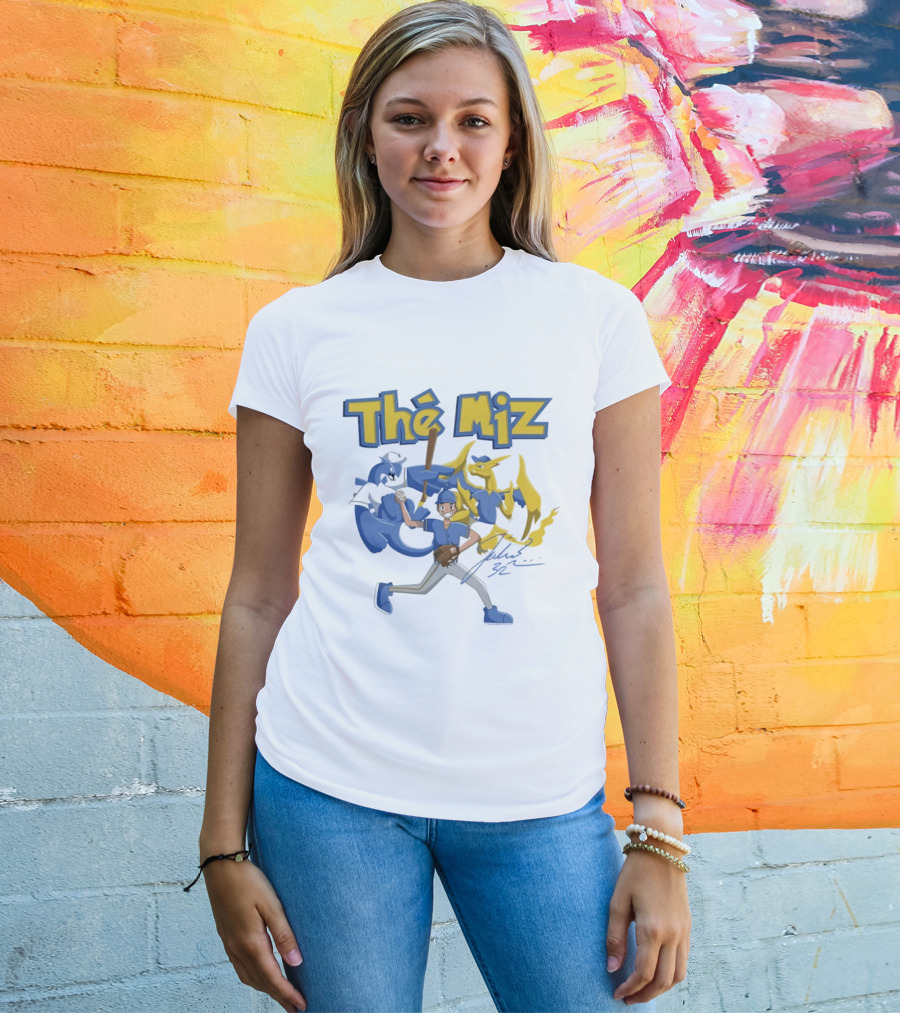 The Miz Milwaukee Brewers Pokemon Crossover Animated T-Shirt