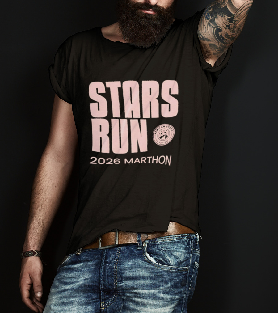 African Stars Marathon Run 2026 T-Shirt