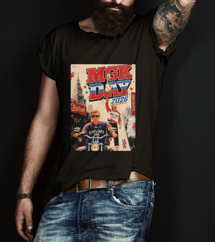 MGK Day 2026 Cleveland Music Event With Cleveland's Own T-Shirt