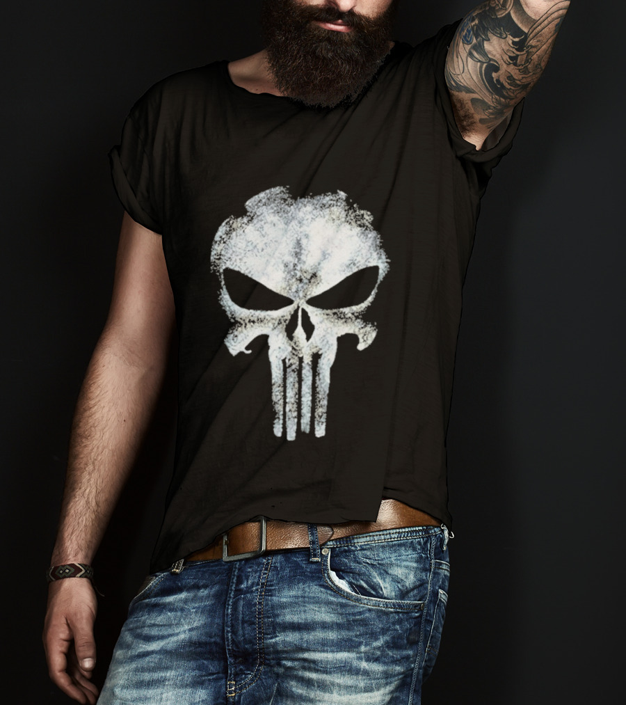 Marvel's Punisher Frank Castle Skull T-Shirt