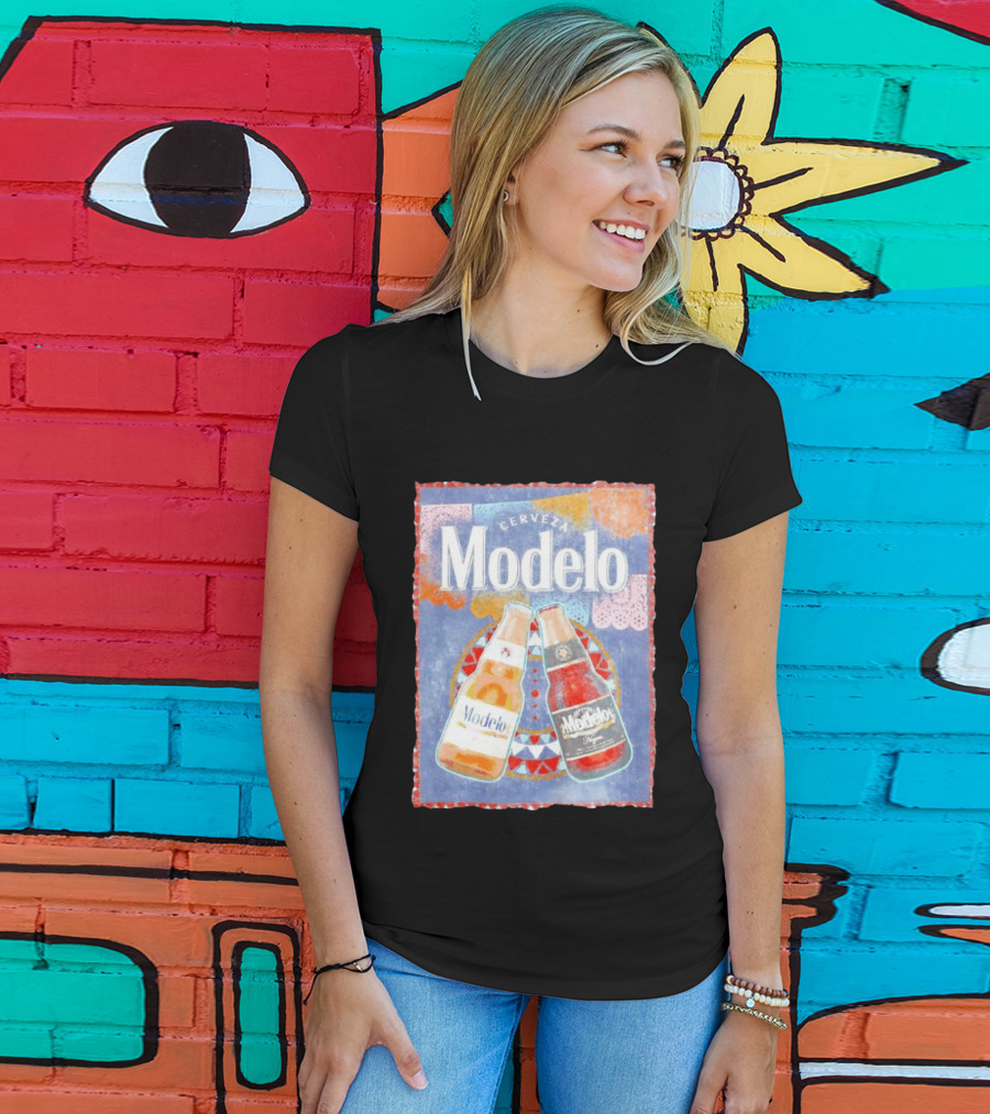 Cerveza Modelo Mexican Beer Bottles T-Shirt