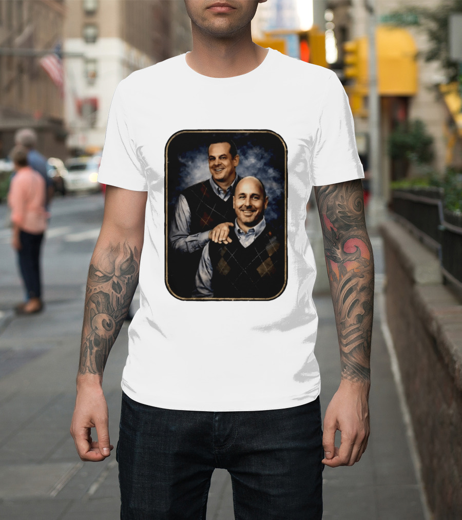 New York Baseball Step Brothers Aaron Boone Brian Cashman Comedy T-Shirt