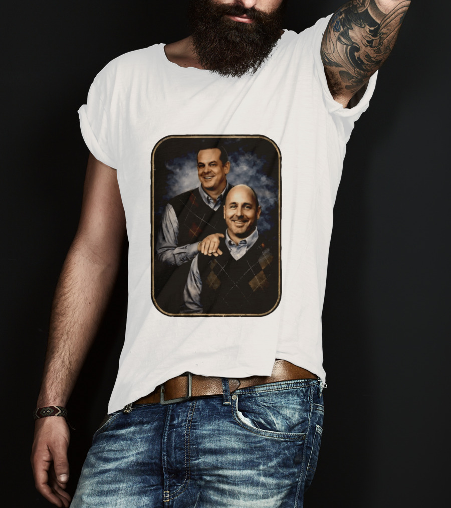 New York Baseball Step Brothers Aaron Boone Brian Cashman Comedy T-Shirt