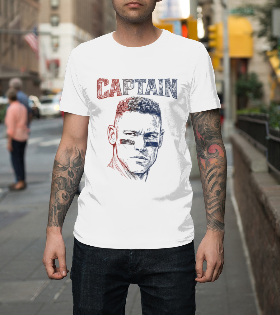Captain USA X Aaron Judge Sketch T-Shirt