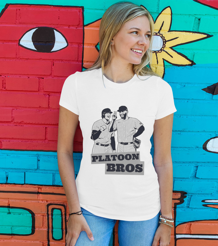 Yankees Platoon Bros Amed Rosario Ryan McMahon MLB Baseball Team T-Shirt