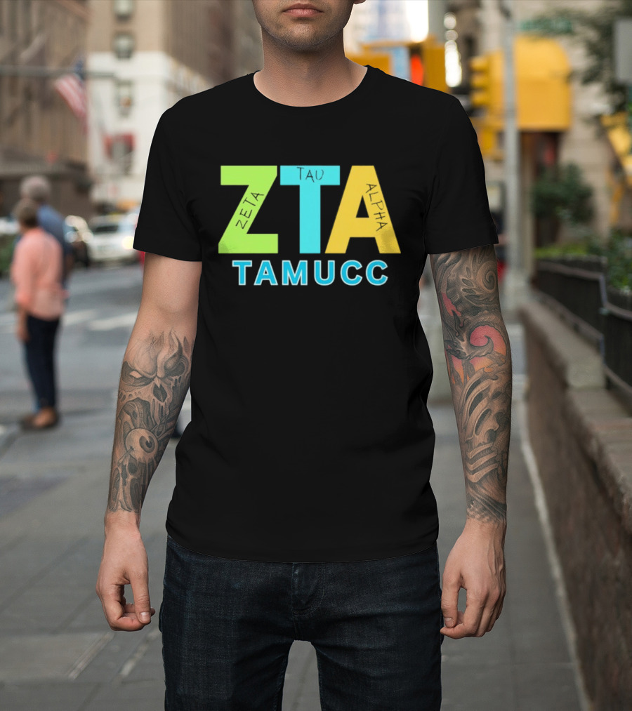 Zeta Tau Alpha TAMUCC Greek Life Sorority T-Shirt