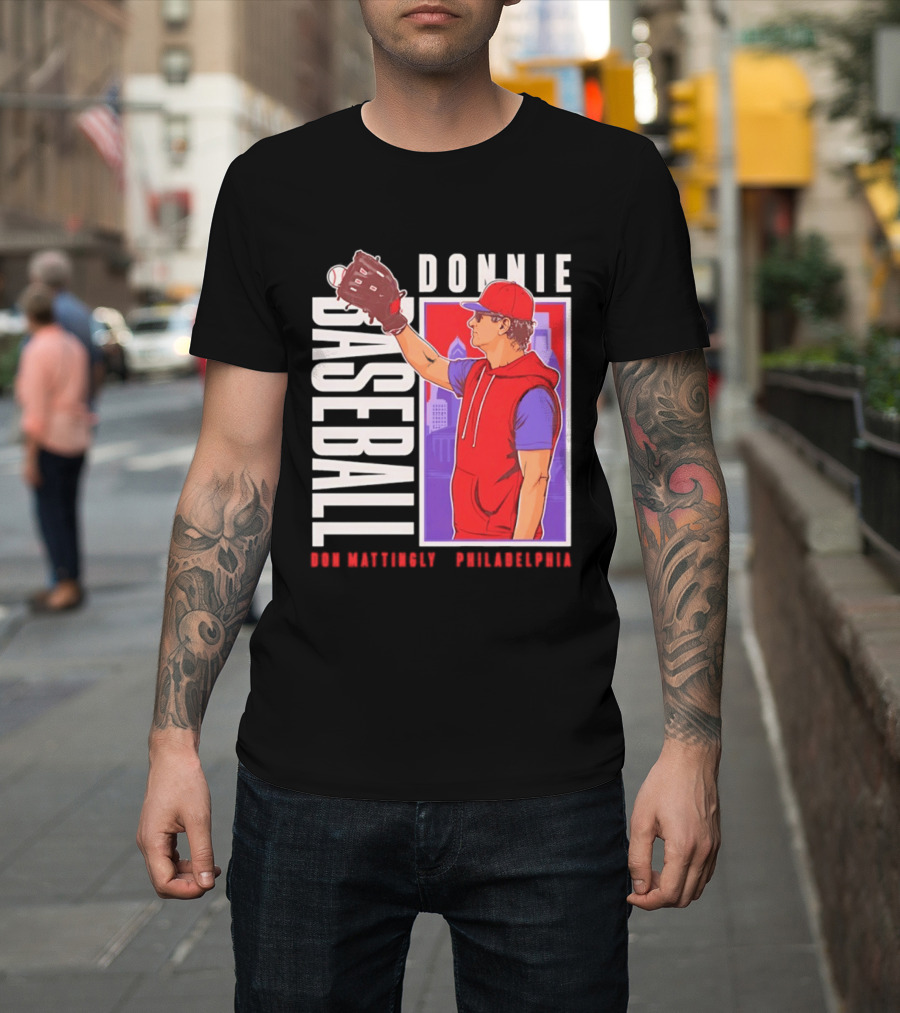 Don Mattingly Donnie Baseball Philadelphia Sports T-Shirt