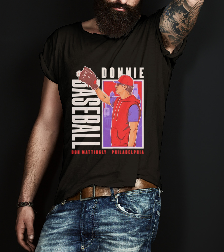 Don Mattingly Donnie Baseball Philadelphia Sports T-Shirt