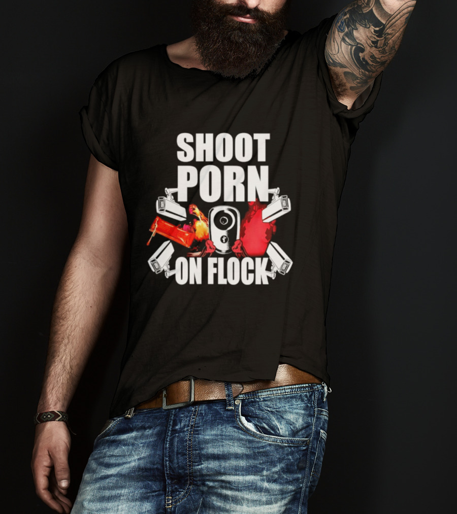 SHOOT PORN ON FLOCK Surveillance Honey Pack T-Shirt