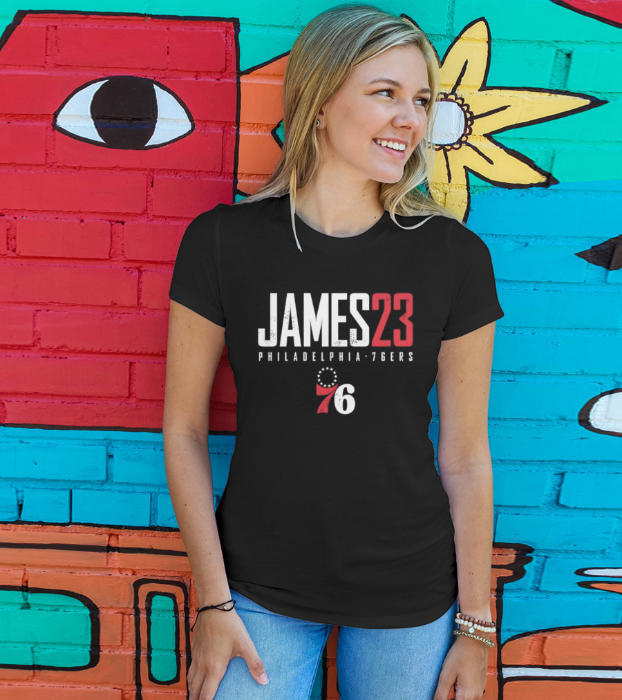 LeBron James 23 Philadelphia 76ers 2026 T-Shirt