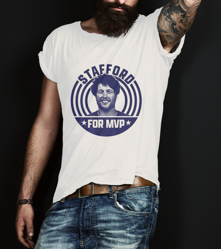 Matthew Stafford For MVP Los Angeles Rams Football Fan Gear T-Shirt