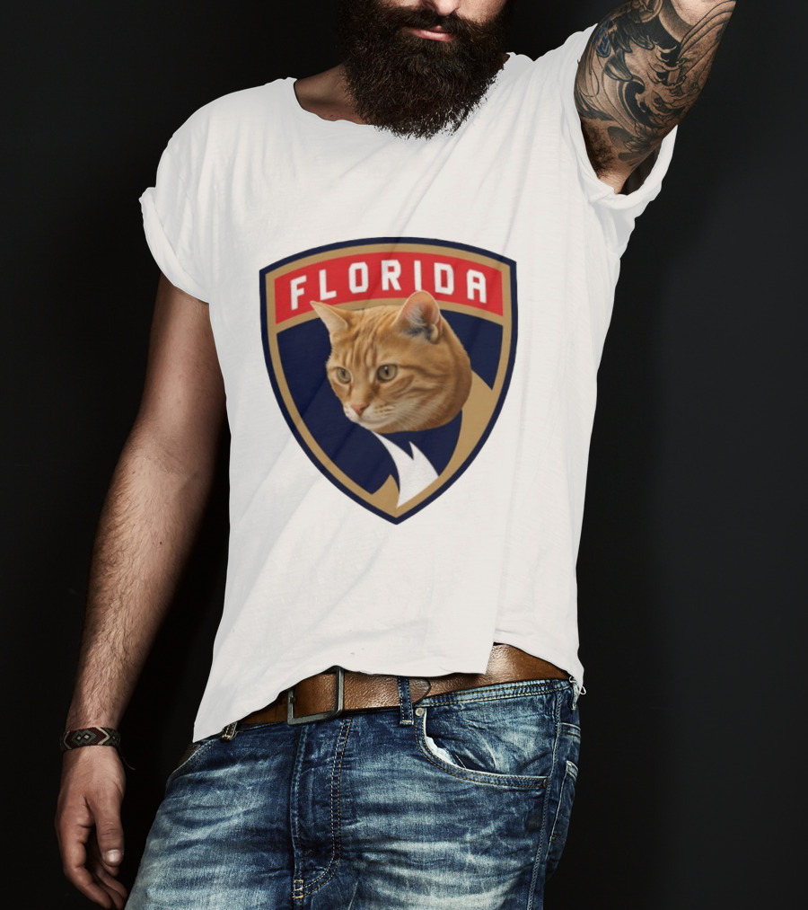Florida Panthers Paul Maurice Cat T-Shirt
