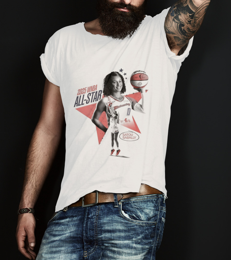 Satou Sabally 2025 WNBA All Star Phoenix Mercury T-Shirt